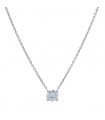 Collier solitaire diamant - GIA 1,01 ct D VS1