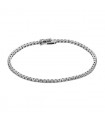 Diamonds and gold bracelet