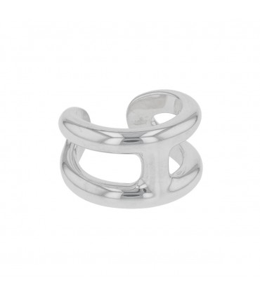 Hermès Osmose silver ring