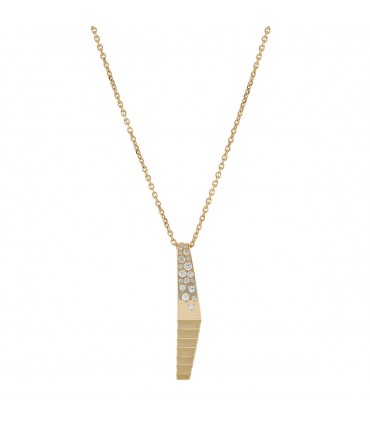 Diamonds and gold Canaglia Paris necklace