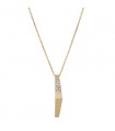 Diamonds and gold Canaglia Paris necklace