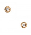 Bulgari Bulgari diamonds and gold earrings
