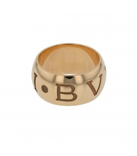 Bulgari Monologo gold ring