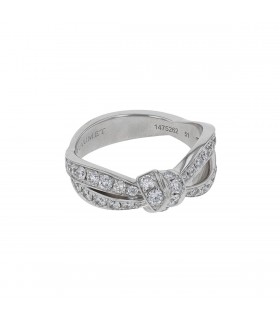 Chaumet Liens Séduction diamonds and gold ring