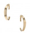 18k gold Canaglia Paris earrings