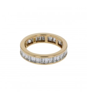 Bulgari diamonds and gold ring