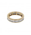 Bulgari diamonds and gold ring