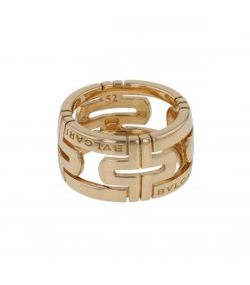 Bulgari Parentesi gold ring