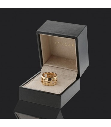 Bulgari Parentesi gold ring