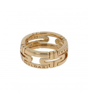 Bulgari Parentesi gold ring