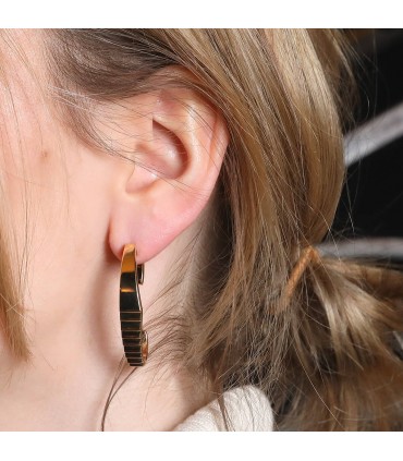 18k gold Canaglia Paris earrings