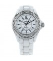 Chanel J12 diamonds, ceramic and stainless steel watch