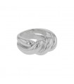Hermès Torsade silver ring