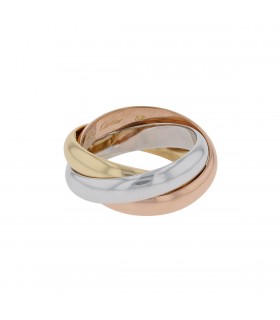 Cartier Trinity three-tones gold ring