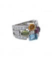 Bulgari Allegra diamonds, fine stones and gold ring