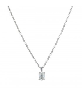 Collier or et diamant - Diamant 0,50 ct