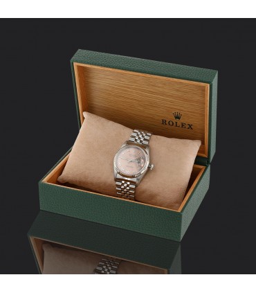 Rolex DateJust stainless steel and gold watch Circa 1995