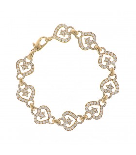 O.J. Perrin Légendes diamonds and gold bracelet