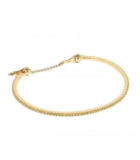 Messika Skinny yellow diamonds and gold bracelet