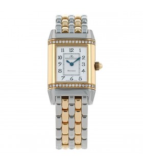 Jaeger Lecoultre Reverso gold and steel watch