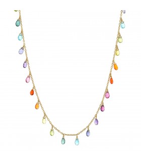 Collier Marie Hélène de Taillac Arc-en-ciel