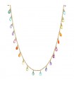 Collier Marie Hélène de Taillac Arc-en-ciel