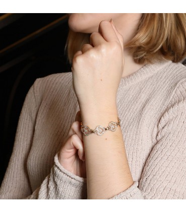 O.J. Perrin Légendes diamonds and 18k gold bracelet