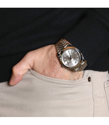 Rolex DateJust stainless steel watch Circa 2022