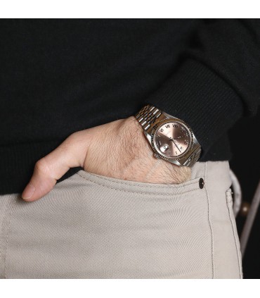 Rolex DateJust stainless steel and gold watch Circa 1995