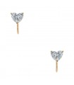 Fred diamonds and 18k gold earrings