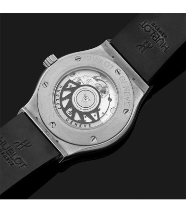 Hublot Classic Fusion stainless steel and titanium watch