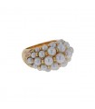 Cartier Andromaque pearls, diamonds and gold ring