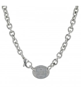 Tiffany & Co. Return to Tiffany silver necklace