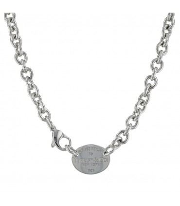 Tiffany & Co. Return to Tiffany silver necklace