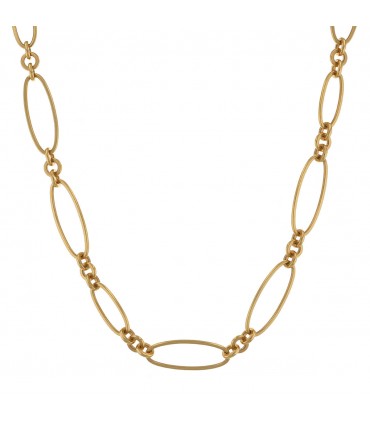 Pomellato rock cristal, pyrite and 18k gold necklace