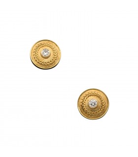 Theo Fennell diamonds and gold earrings