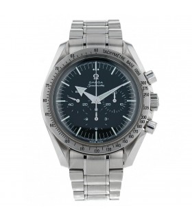 Omega Speedmaster Broad Arrow stainless steel watch