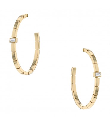 Maria Canale Barre diamonds and gold earrings