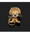 Broche Van Cleef & Arpels Lion Ebouriffé