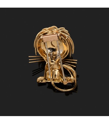 Broche Van Cleef & Arpels Lion Ebouriffé