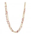 Boucheron Exquises Confidences rubies, diamonds and gold necklace