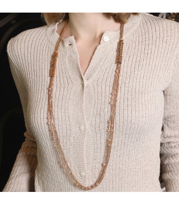 Boucheron Exquises Confidences pearls, diamonds and 18k gold necklace