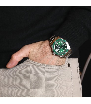 Rolex Submariner Hulk stainless steel watch Circa 2018