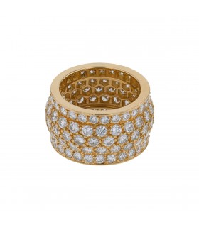 Cartier Nigeria diamonds and gold ring