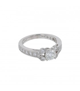 Bague Cartier Ballerine - 0,50 ct H VVS1