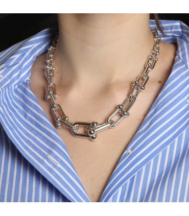 Tiffany & Co. HardWear silver necklace