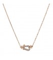 Fred Force 10 diamonds and gold necklace