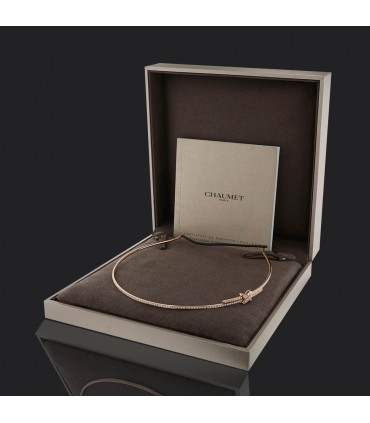 Chaumet Liens diamonds and 18k gold head jewels