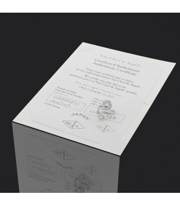 Van Cleef & Arpels Oiseaux de Paradis Volutes diamonds and 18k gold ring