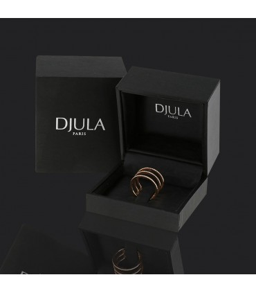 Djula Graphique diamonds and gold ring